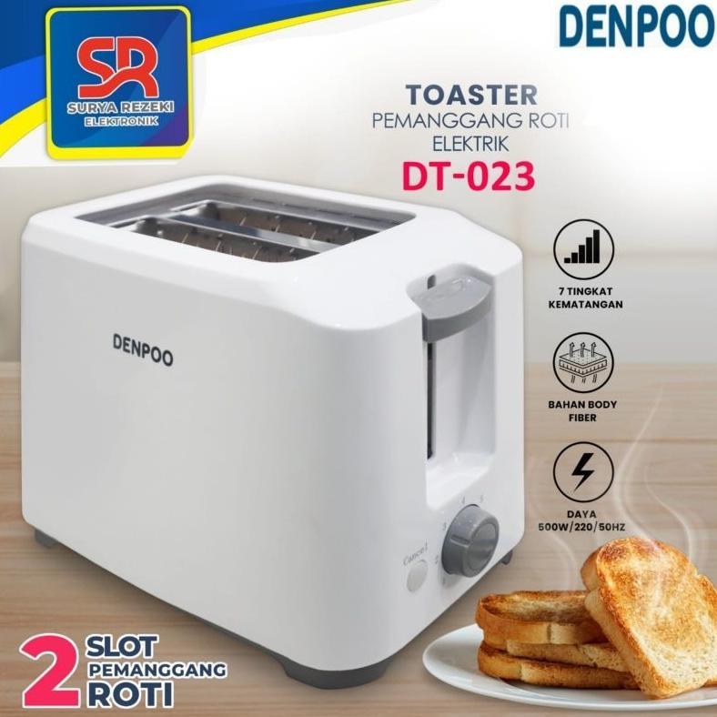 Toaster Denpoo Pemanggang Roti Dt 023