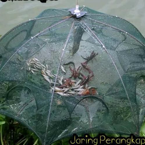 Jaring Bubu Perangkap Ikan Kepiting Udang Jaring Payung