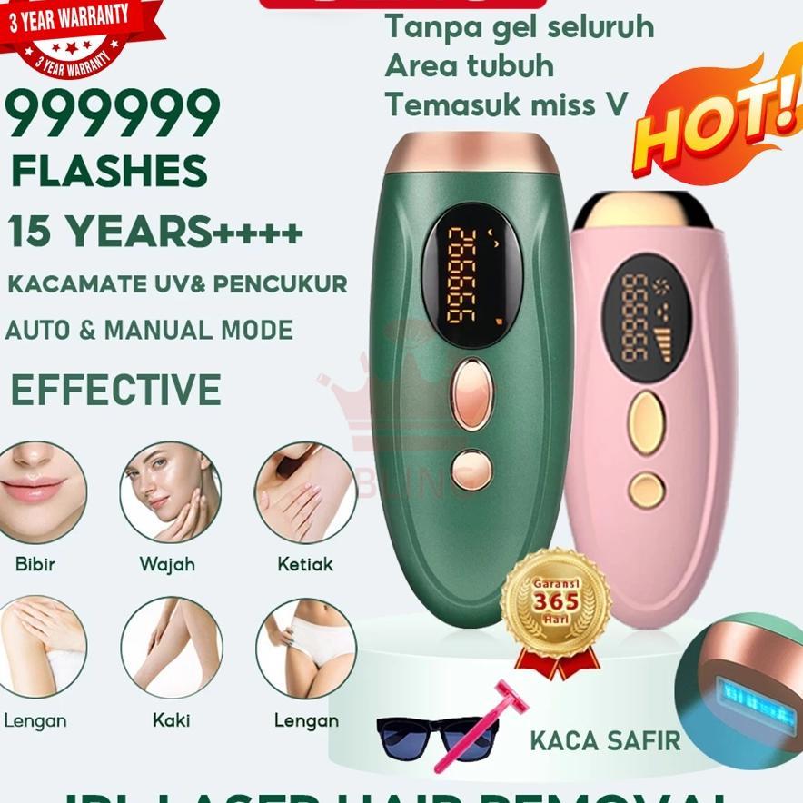 Ipl Laser Hair Removal Permanent Perontok Ipl Laser Penghilang Bulu Sakit 999999 Flash Hair Removal 
