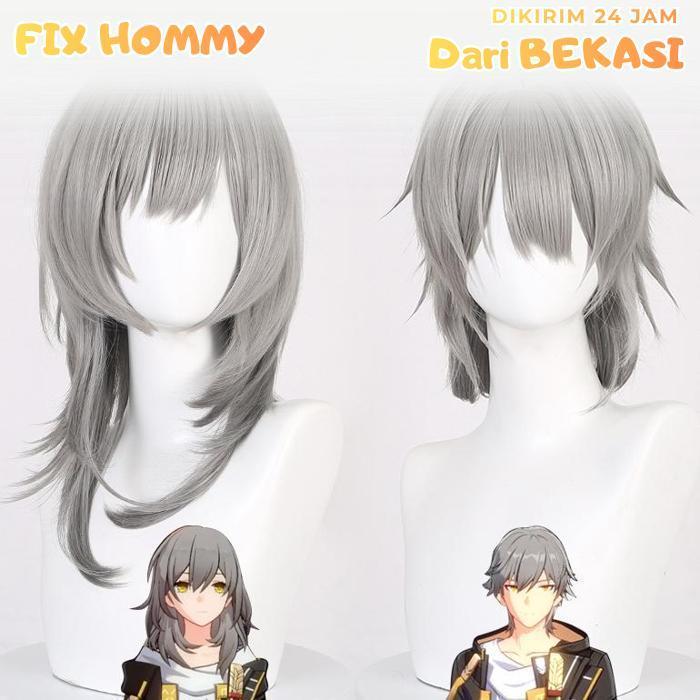 FXMY Wig Cosplay Anime Cosplay Wig Trailblazer Cosplay Trailblazer Stelle Honkai Star Rail