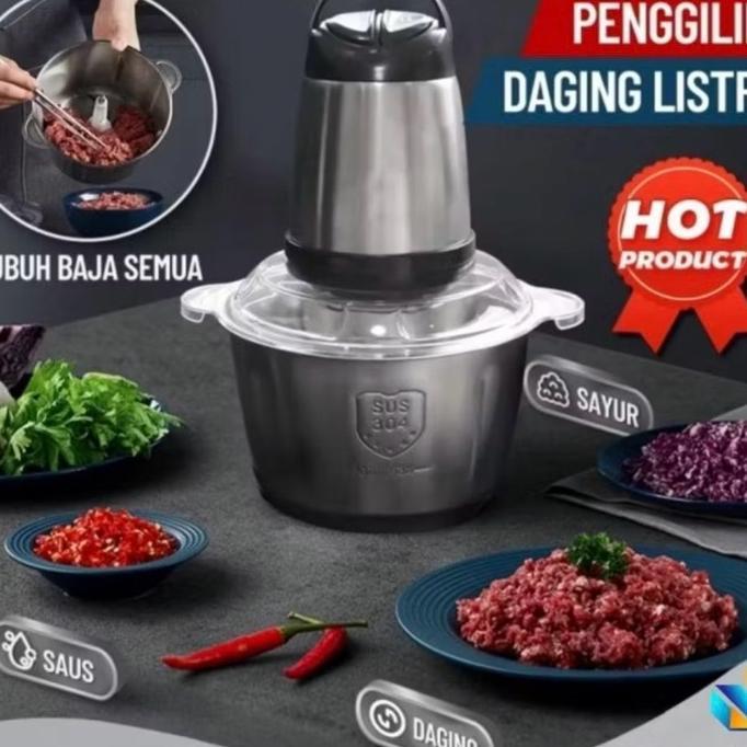 Blender Chopper Blender Daging Stainless Coper Penggiling Daging Serbaguna