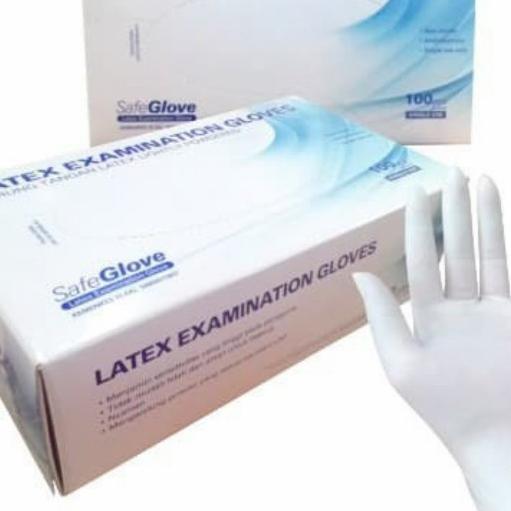 Sarung Tangan Latex Handscoen Isi 100 Lembar