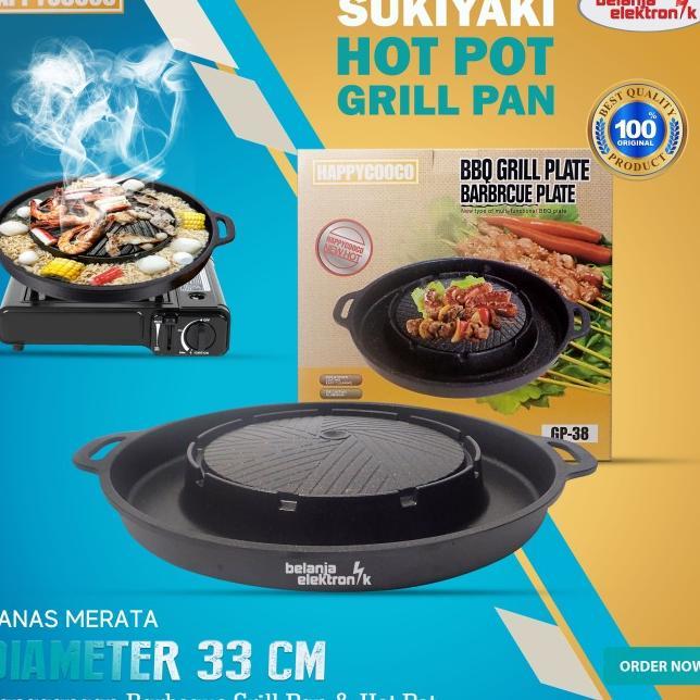Bulgogi Pan 2 In 1 Panci Grill Ghk39 Steamboat Shabu Suki Pot