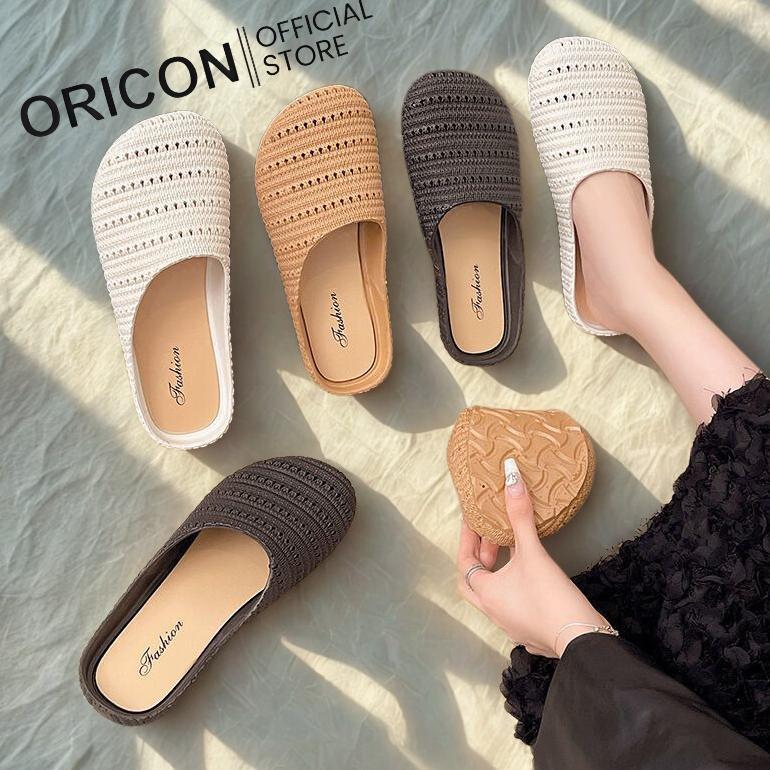 CUCI GUDANG Sandal Slop Anti Slip Sendal Karet Sandal Flat Jaring Jaring