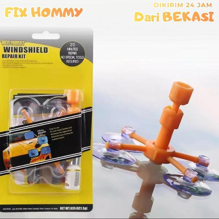 FXMY Cairan Kaca Retak Lem Kaca Pecah Retak Cairan Buat Kaca Retak Lem Kaca Mobil Depan Lem Penghila