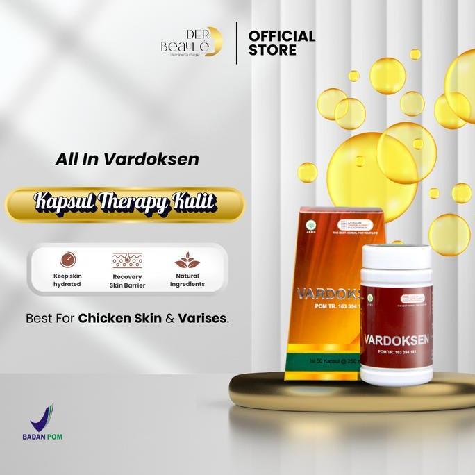 Derbeaule Vardoksen Kapsul Terapi Kulit BONUS Der Beaule Stretch Mark Oil Stem Cell | Bye-bye Kulit 