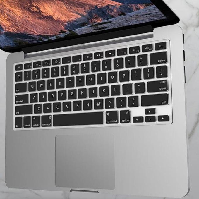 DAXZI Case Keyboard Bahan Silikon Untuk Macbook Pelindung Keyboard Macbook Silicone Keyboard Protect