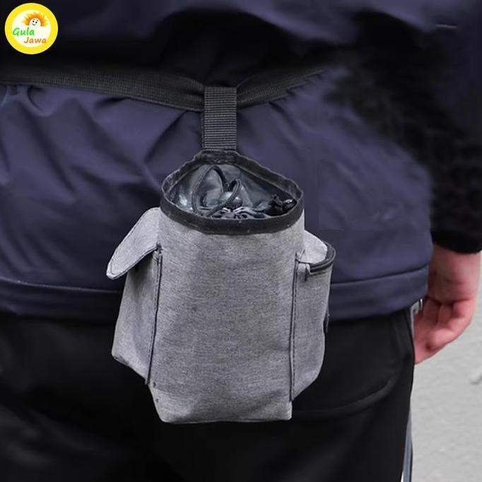 DAXZI Tas Bedak Magnesium Anti Slip Kantong Kapur Panjat Tebing  Tas Chalk Bag Tahan Lama Tahan Airu