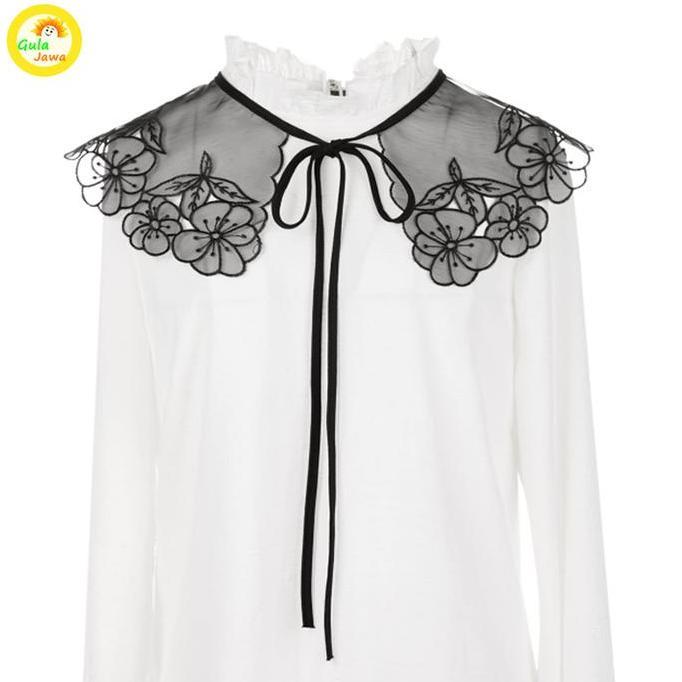 DAXZI Premium Instan Collar Korea, Premium Fake Collar, Kerah Instan Korea Super Premium, Fake Colla