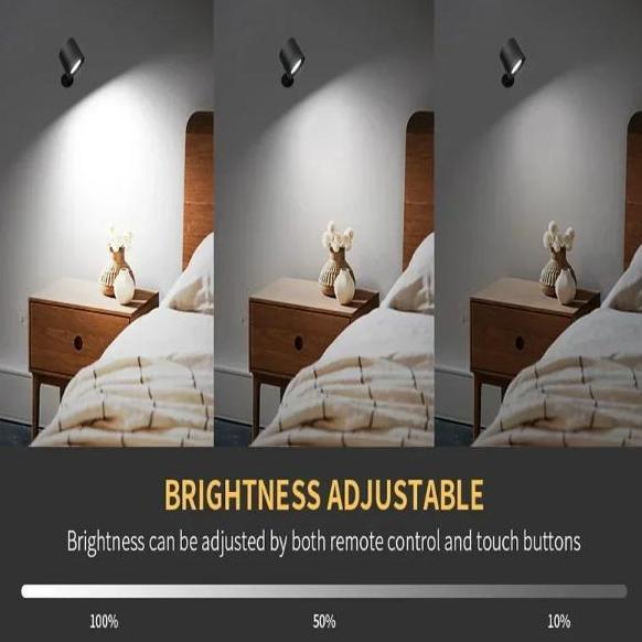 Usea Lampu Baca Magnetik Wireless Led Spotlight Rechargeable 1800Mah - Jg001