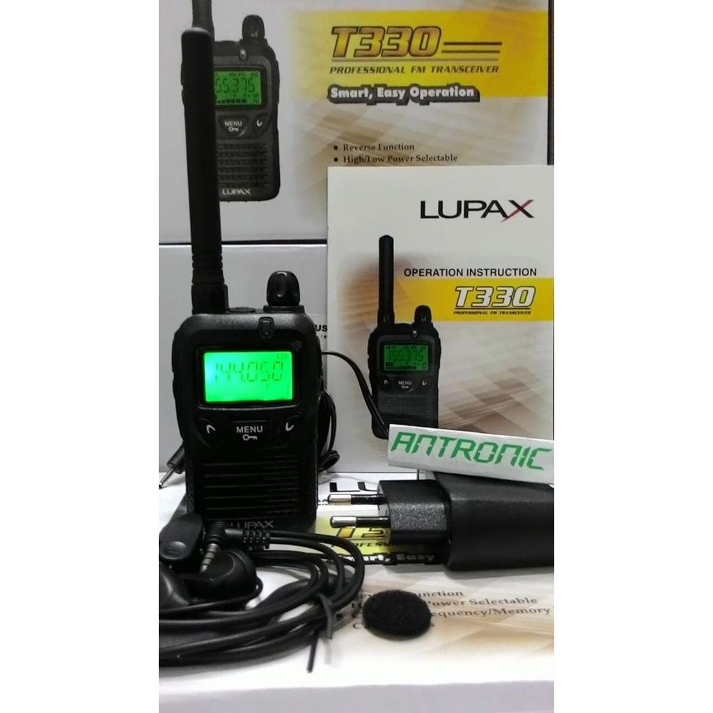 Radio Ht Lupax T330 Vhf/Uhf Single Band Terbaru 