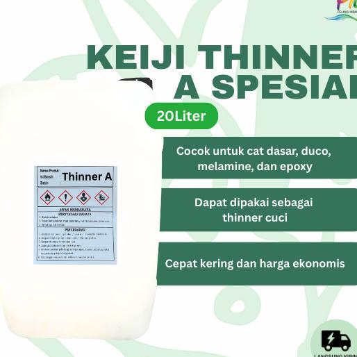 [Thinner A] Keiji Thinner A Spesial - 20 Liter | Thinner Cuci Washing