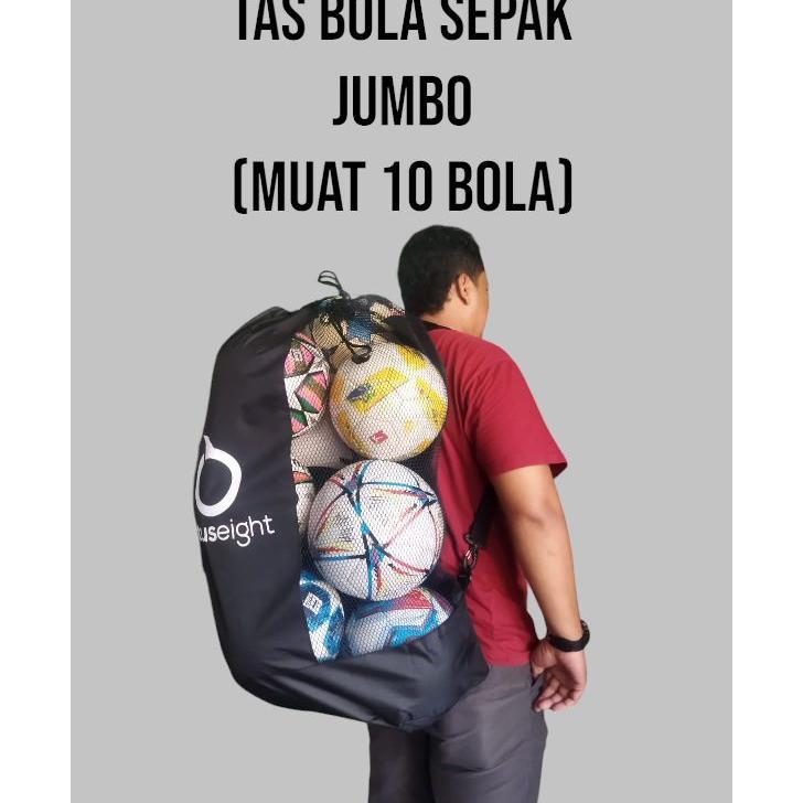 Tas Bola Sepak Jumbo( Muat 10 Bola Sepak)