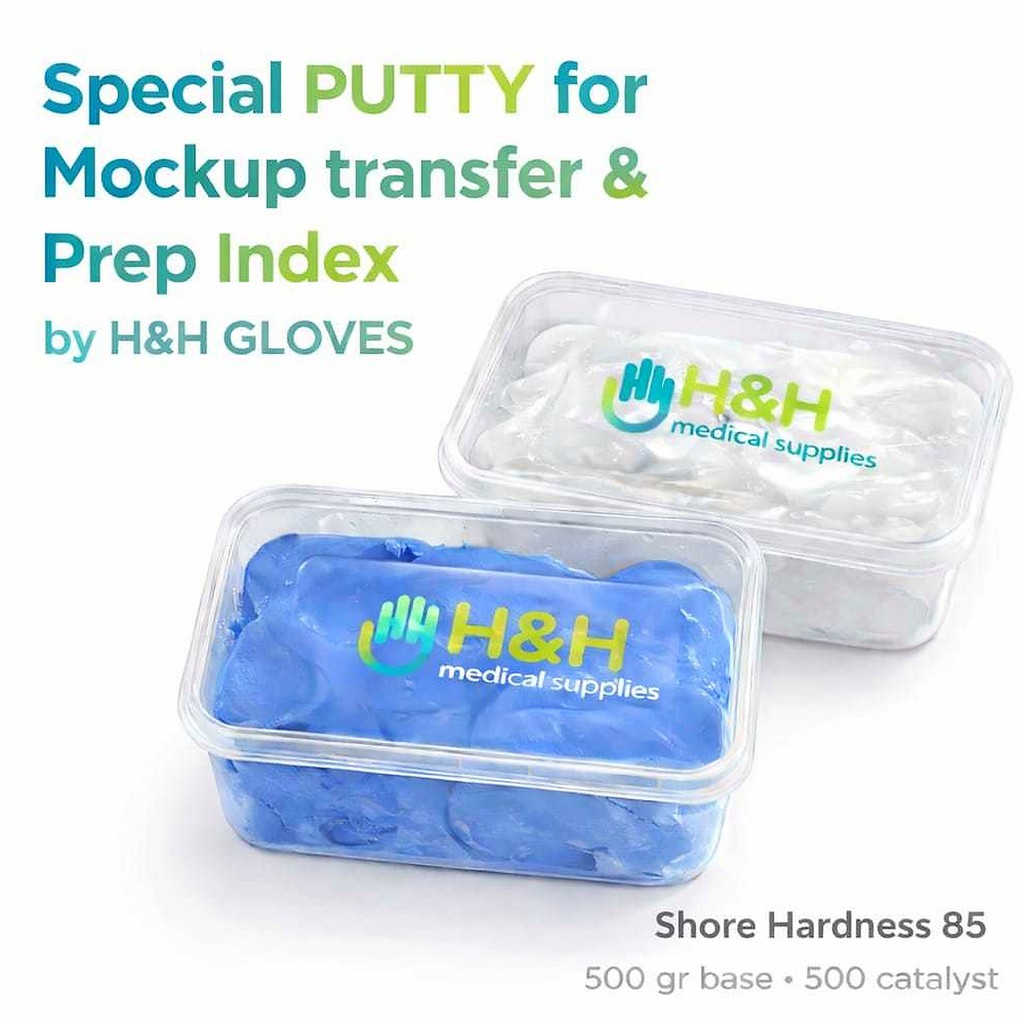 Putty Lab / Putty Mockup Index / Putty Prep Index / Hard Putty Shore 85