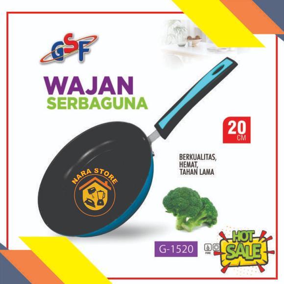 best sale wajan teflon gsf frypan gsf teflon series g-1522 g-1520 g-1526 teflon anti lengket gsf 22 