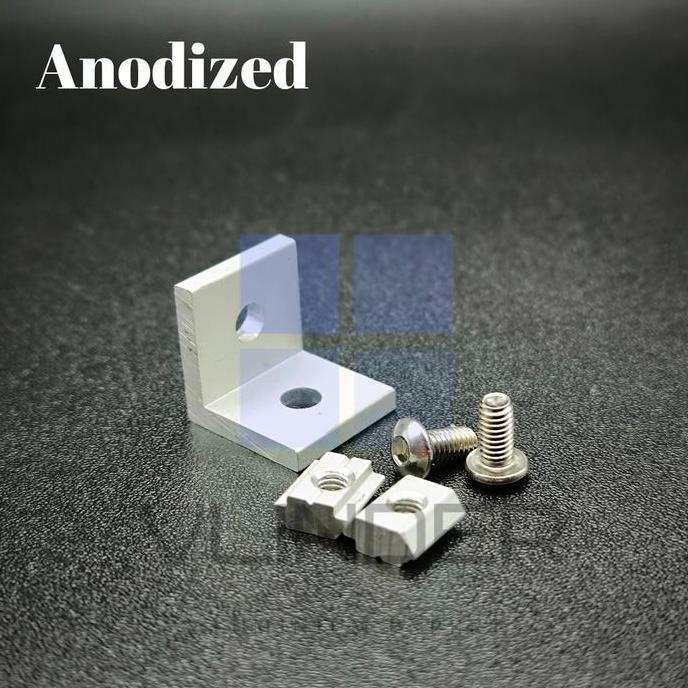 Angle Connector V Slot 2020 Aluminium Profile