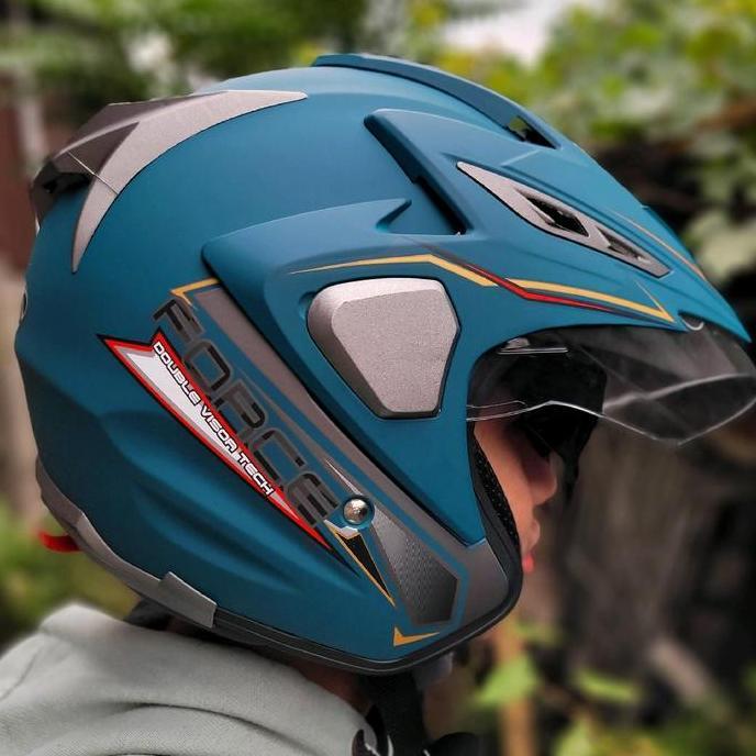 Comet- Helm Force Sni Anti Pecah Ada Anti Malingnya Garansi Kaca Motor