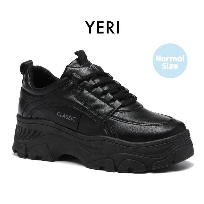Damski- Pvn Heejin Back To School Sepatu Sekolah Hitam Classic Sneakers Black 332