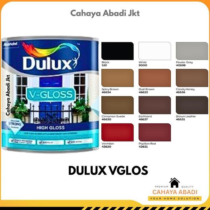 CAT MINYAK KAYU DAN BESI DULUX VGLOSS
