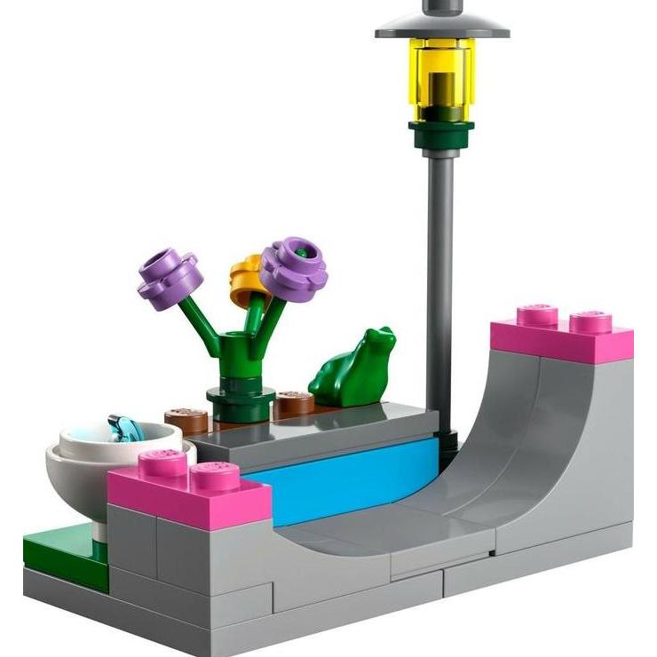 Promo LEGO City - 30588 Kid's Playground polybag Kid Toy Skate Board Park Town Children Play Sport F