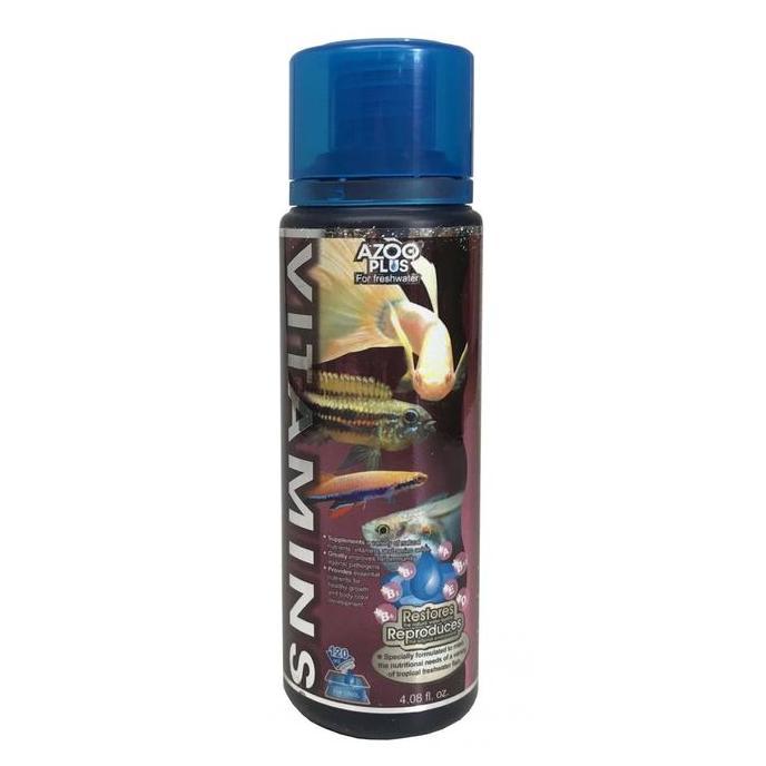 AZOO PLUS VITAMIN 120 ML VITAMIN IKAN HIAS CHANA KOKI DAYA TAHAN IKAN