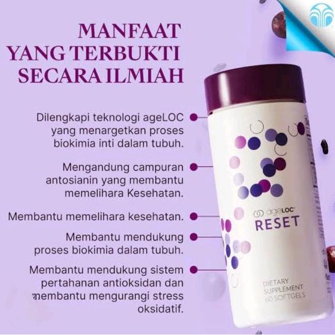 Fit- Ageloc Reset Meta 60 Kapsul - Suplemen Kesehatan