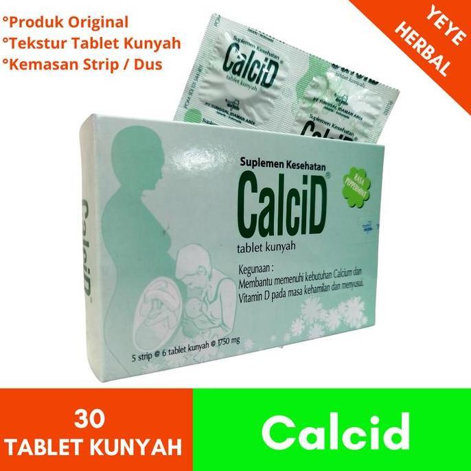 Fit- Calcid Suplemen Calsium Dan Vitamin D