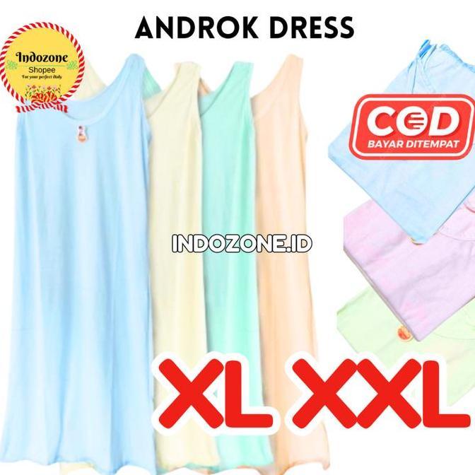 Androk Premiium Singlet Terusan Panjang Wanita SMB
