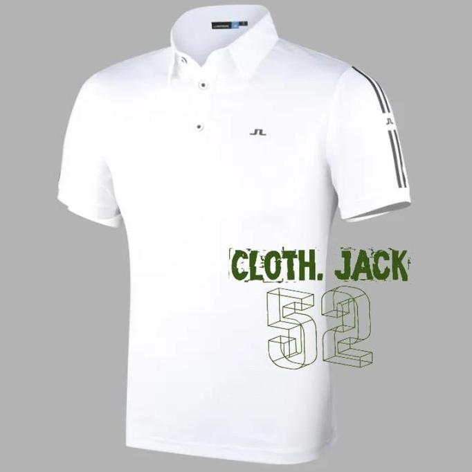 Polo J. Lindeberg Kaos Golf Olahraga Baju Golf J.Lindeberg 2023 New Model