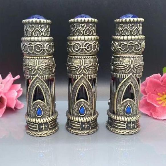 Botol Parfum Refillable Bahan Metal Gaya Arab Botol Parfum Refillable Metal Arab Style