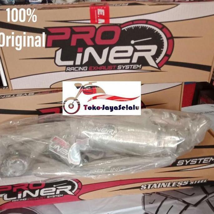 Knalpot Proliner TR1 Long Titanium Full System Original