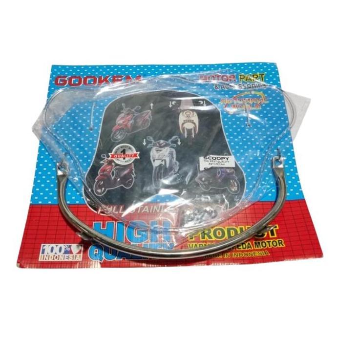 Promo Visor Windshield Universal Beat New Kaca Visor Scoopy Old Variasi Motor Cod