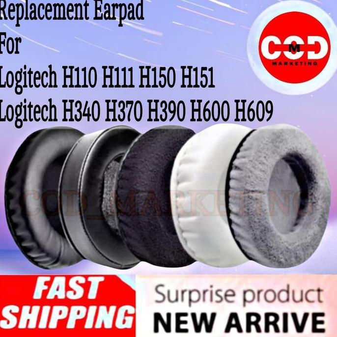 Promo Earcup Earpad Busa Headset Logitech H 110 111 150 151 340 370 390 600 609 - Busa Logitech Head