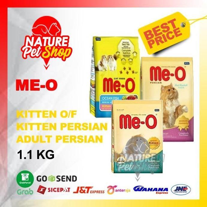 MEO Kitten 1,1kg MEO Persian 1,1kg FRESPACK Makanan Kucing MEO