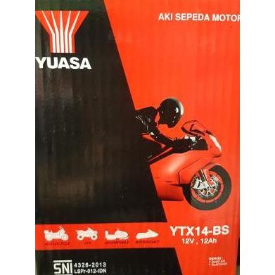 ytx14-bs yuasa Bergaransi