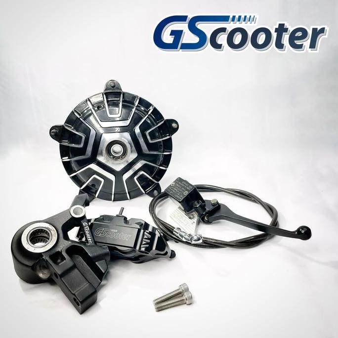 Cakram Vespa Ring 10 kaki 2 set GScooter untuk PX Excel PS Spartan