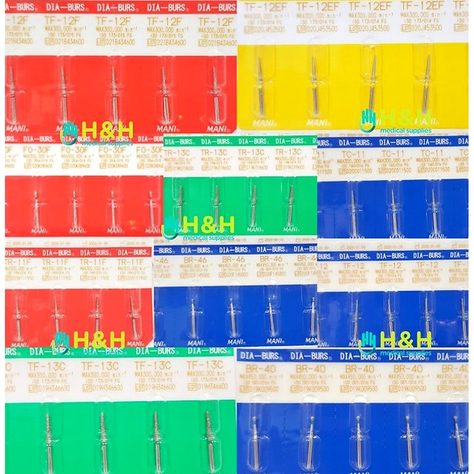 Dental Bur Mani / Mani Bur Gigi / Bur Mani ORIGINAL JEPANG / Mani Bur Dental