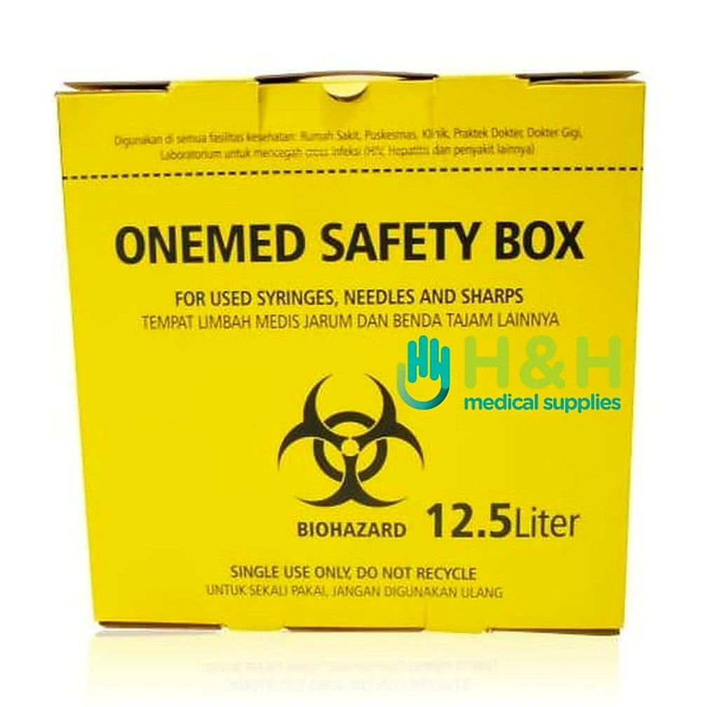 Safety Box 12,5 Liter / Onemed Safety Box 12.5 Liter
