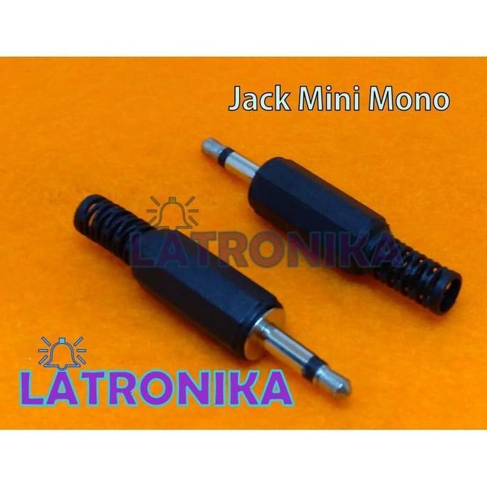 Promo Jack Mini Mono 3.5Mm 3.5 Mm Plastik Jack Audio Mono Jek Aux 3,5Mm Cod