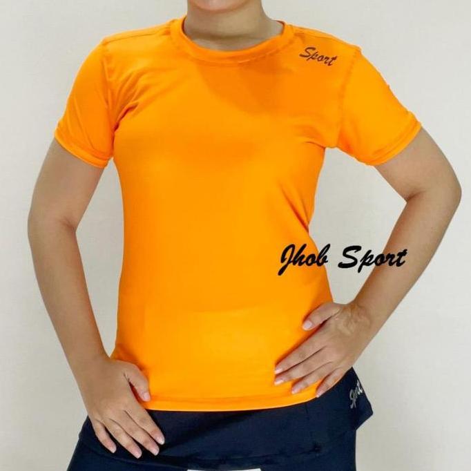 DB150 - 501 Kaos Polos Zumba Wanita/Kaos Olahraga Atasan Wanita Baju