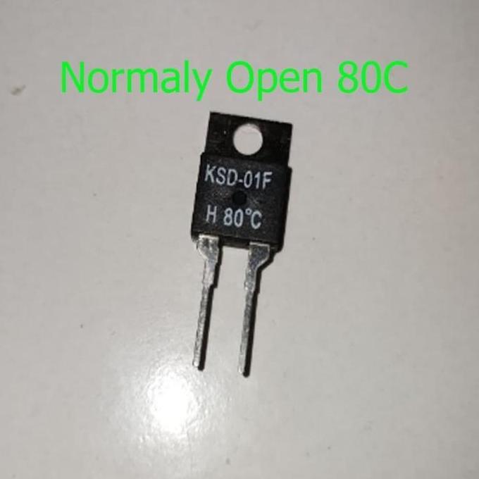KSD-01F KSD01 80C THERMAL SWITCH TEMPERATURE SENSOR THERMOSTAT (NO) MD27