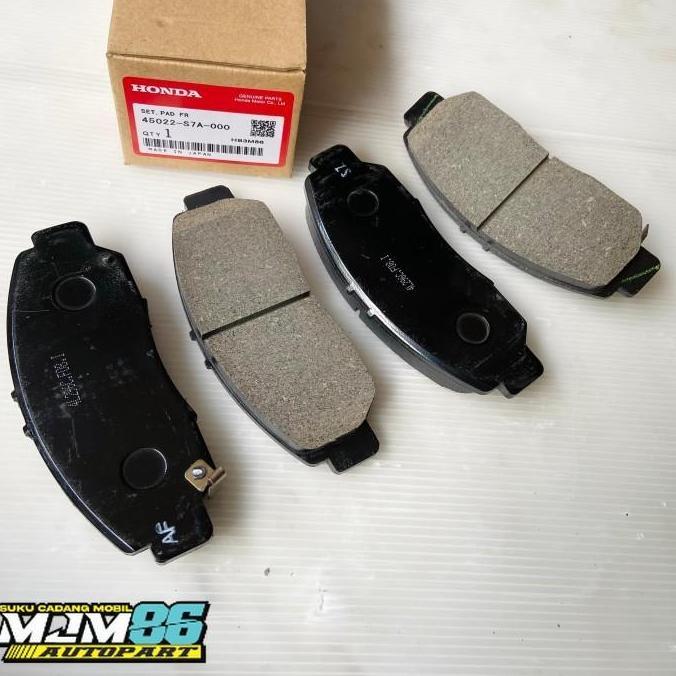 Kampas Rem Depan Set Brake Pad Front Honda Accord Cm5, Accord Cp2, Brv Dg1, Civic Fd1 1.8, Civic Fd2