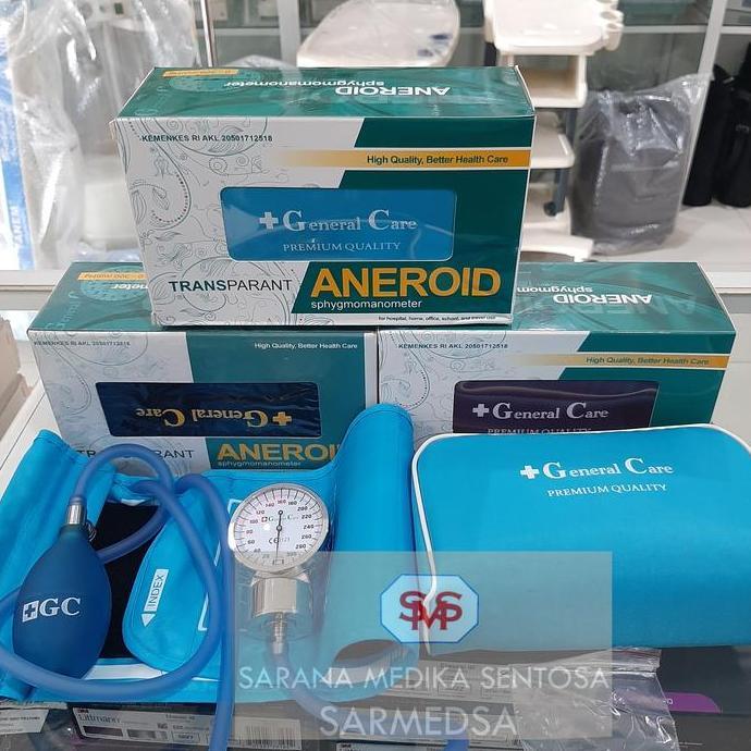 Tensi Aneroid General Care Transparant / Tensi Jarum General Care