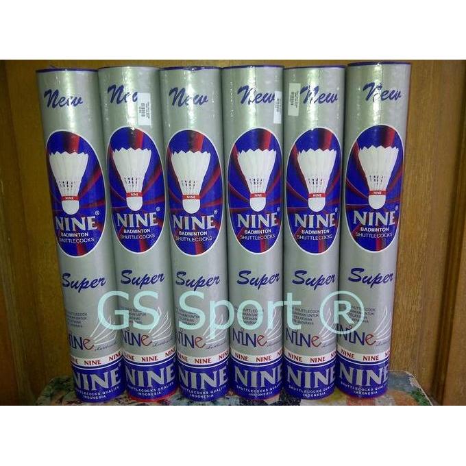 Shuttlecock Nine Silver Badminton Bulu