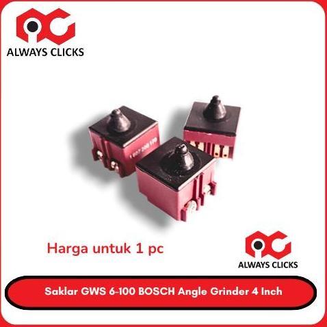 Saklar Gws 6-100 On Off Switch Gws 6100 Mesin Gerinda Tangan Bosh 4 Inci
