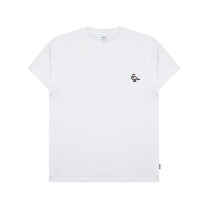 HOOLIGANS T-Shirt Netral PJ - White Baju Kaos Combed Putih Pria
