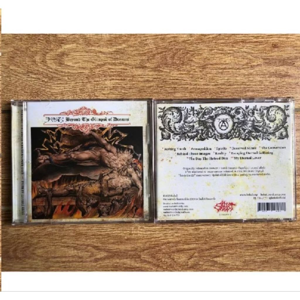 CD audio original Kekal - Beyond the Glimpse of Dreams