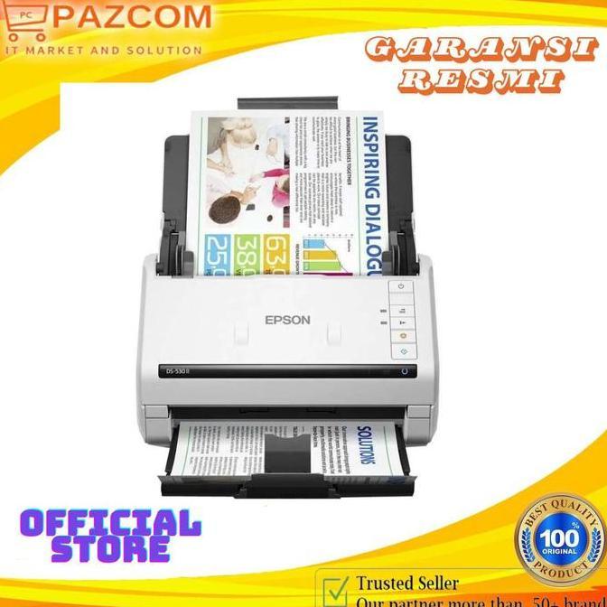 SCANNER EPSON DS-530II DS530II DS-530 II DS530 II DS 530 II ADF A3 MURAH