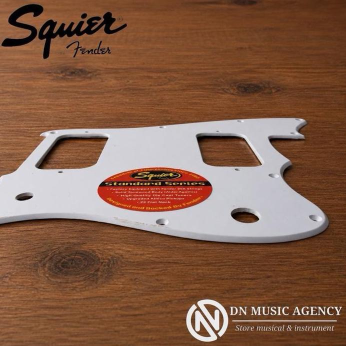 pickguard squier jazzmaster mini HH white original pickguard gitar squier by fender