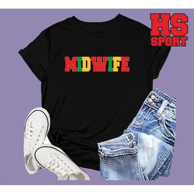 BAJU KAOS BIDAN - BAJU BIDAN - KAOS BIDAN MIDWIFE - TSHIRT MIDWIFE BIDAN